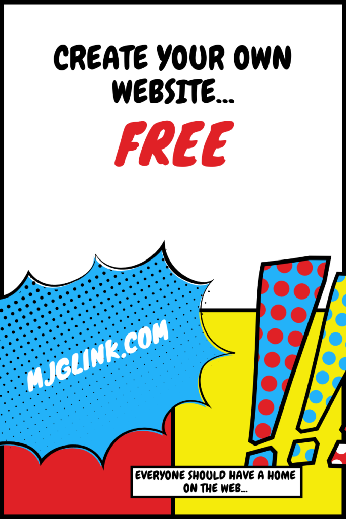 How to create a website free of cost