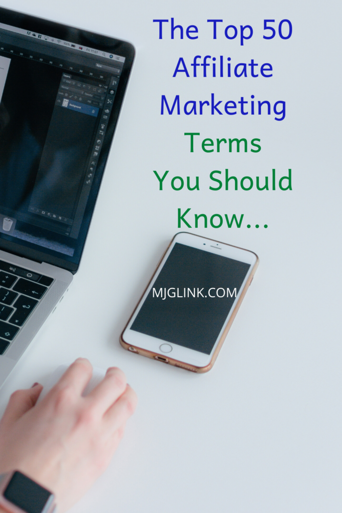 affiliate marketing terms