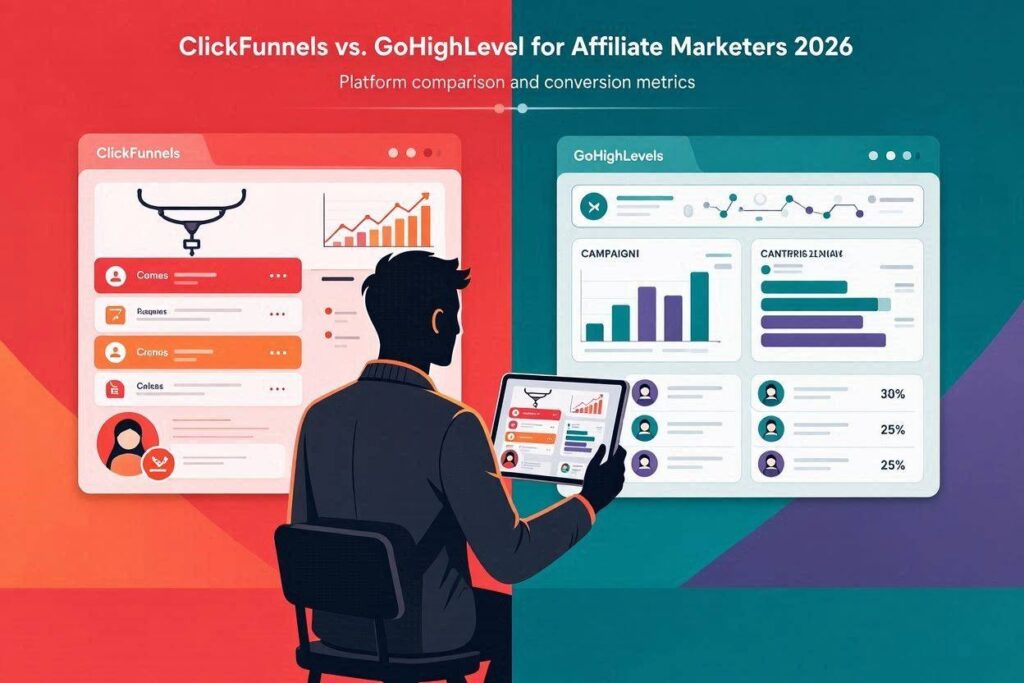 ClickFunnels vs. GoHighLevel for Affiliate Marketers 2026